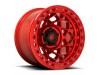 Fuel 1PC D121 Unit Beadlock Candy Red Wheel (17