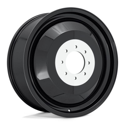 Fuel 1PC D500 Dualie Inner Gloss Black Wheel (24