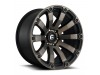 Fuel 1PC D636 Diesel Matte Black Double Dark Tint Wheel (20