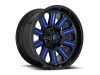 Fuel 1PC D646 Hardline Gloss Black Blue Tinted Clear Wheel 20" x 9" | Chevrolet Tahoe 2021-2023