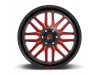Fuel 1PC D663 Ignite Gloss Black Red Tinted Clear Wheel 20" x 9" | Ford F-150 2021-2023