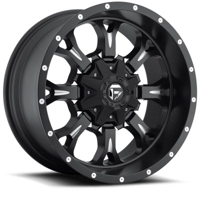 Fuel 1PC D517 Krank Matte Black Milled Wheel 20" x 9" | Chevrolet Tahoe 2021-2023