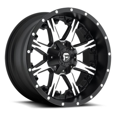 Fuel 1PC D541 Nutz Matte Black Machined Wheel 20" x 9" | Chevrolet Tahoe 2021-2023