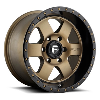 Fuel 1PC D617 Podium Matte Bronze Black Bead Ring Wheel 20" x 9" | Chevrolet Tahoe 2021-2023