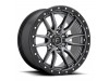 Fuel 1PC D680 Rebel Matte Gun Metal Black Bead Ring Wheel 18" x 9" | Ford F-150 2021-2023