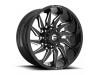 Fuel 1PC D744 SABER Gloss Black Milled Wheel 20" x 9" | RAM 1500 (6-Lug) 2019-2023
