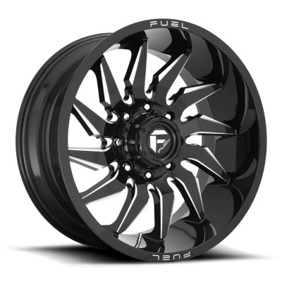 Fuel 1PC D744 SABER Gloss Black Milled Wheel 20" x 9" | Chevrolet Tahoe 2021-2023