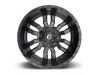 Fuel 1PC D596 Sledge Matte Black Gloss Black Lip Wheel 20" x 9" | Chevrolet Tahoe 2021-2023