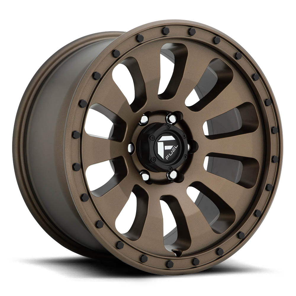 Fuel 1PC D678 Tactic Matte Bronze Wheel 18" x 9" | Ford F-150 2021-2023