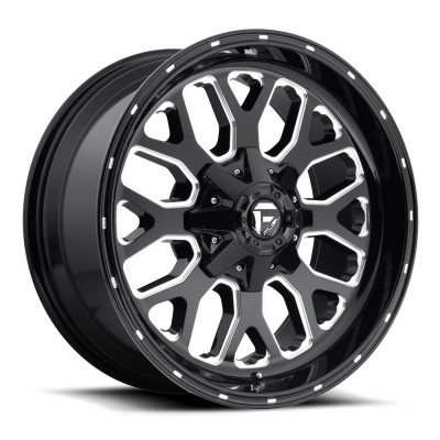 Fuel 1PC D588 Titan Gloss Black Milled Wheel 20" x 9" | Chevrolet Tahoe 2021-2023
