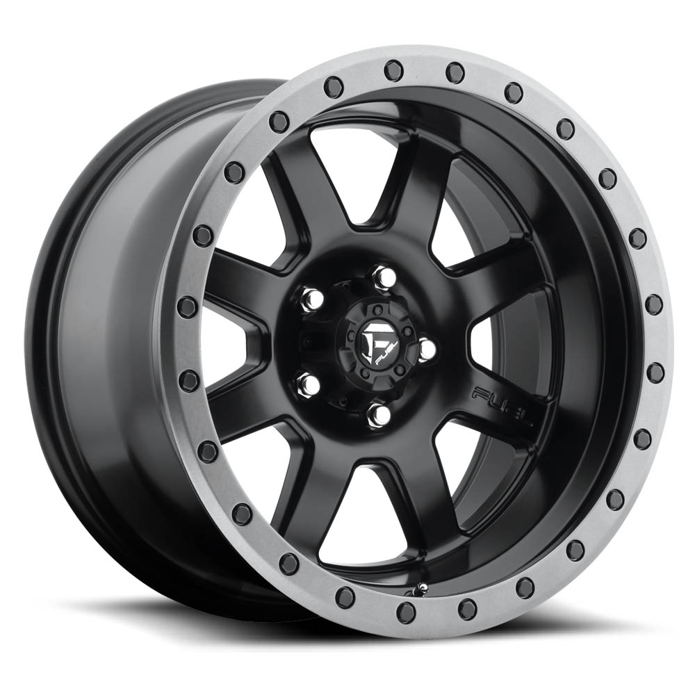 Fuel 1PC D551 Trophy Matte Black Gun Metal Ring Wheel 20" x 9" | Ford F-150 2021-2023