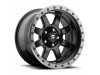 Fuel 1PC D551 Trophy Matte Black Gun Metal Ring Wheel 17" x 8.5" | Ford F-150 2021-2023