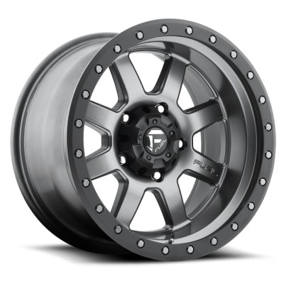 Fuel 1PC D552 Trophy Matte Gun Metal Black Bead Ring Wheel 17" x 8.5" | Ford F-150 2021-2023