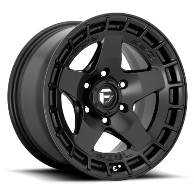 Fuel 1PC D733 WARP SATIN BLACK Wheel 17" x 9" | Ford F-150 2021-2023
