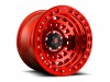 Fuel 1PC D100 Zephyr Bl - Off Road Only Candy Red Wheel (17
