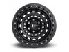 Fuel 1PC D101 Zephyr Bl - Off Road Only Matte Black Wheel (17