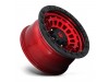 Fuel 1PC D632 Zephyr Candy Red Black Bead Ring Wheel 17" x 9" | Ford F-150 2021-2023