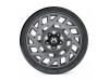 Hartes Metal Monster Anthracite Black Simulated Beadlock Gloss Black Decorative Bolts Wheel (17" x 8.5", +6 Offset, 6x135 Bolt Pattern, 87.1mm Hub) vzn119382