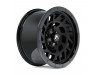 Hartes Metal Monster Black Gloss Black Bolts Satin Lacquer Wheel (18" x 9.0", +0  Offset, 5x150 Bolt Pattern, 110.3mm Hub) vzn119587