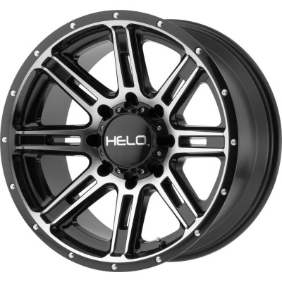 Helo HE900 Gloss Black Machined Wheel 20" x 9" | Chevrolet Tahoe 2021-2023