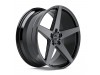 INOVIT Rotor Black Machined Face Ball Cut Milled Satin Dark Tint Wheel 22" x 9.0" | Dodge Charger (RWD) 2011-2023