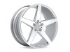 INOVIT Rotor Silver Machined Face Ball Cut Milled Satin Lacquer Wheel 22" x 9.0" | Dodge Charger (RWD) 2011-2023