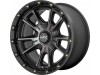 KMC KM100 SYNC Satin Black With Gray Tint Wheel (20