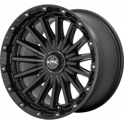 KMC KM102 SIGNAL Satin Black Wheel 20" x 9" | Chevrolet Tahoe 2021-2023