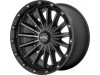 KMC KM102 SIGNAL Satin Black With Gray Tint Wheel 20" x 9" | RAM 1500 (6-Lug) 2019-2023