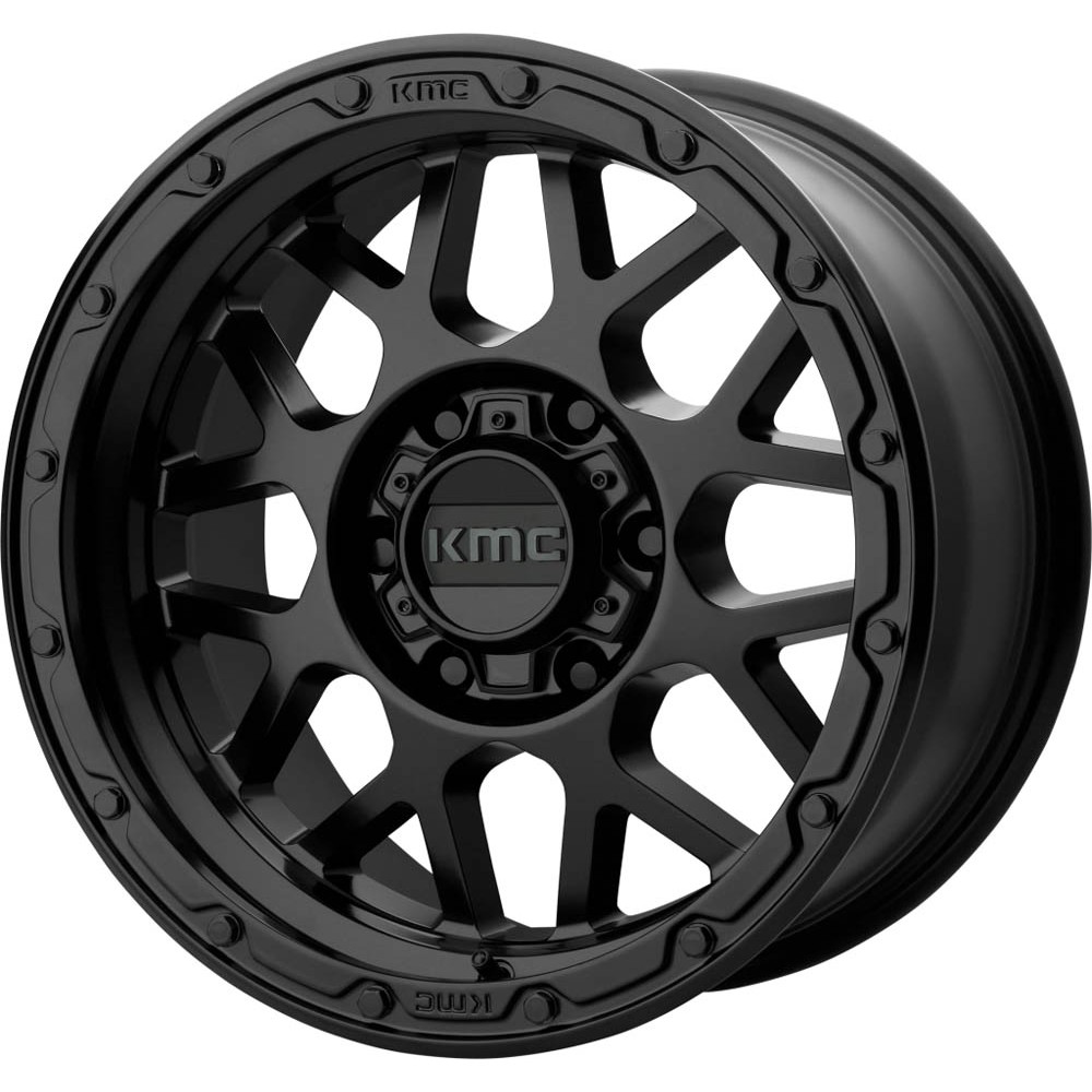 KMC KM535 GRENADE OFF-ROAD Matte Black Wheel (18