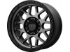 KMC KM535 GRENADE OFF-ROAD Matte Gray Matte Black Lip Wheel 17" x 9" | Ford F-150 2021-2023