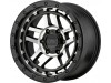 KMC KM540 RECON Satin Black Machined Wheel 17" x 8.5" | Ford Ranger 2019-2023