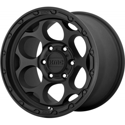 KMC KM541 DIRTY HARRY Textured Black Wheel 18" x 8.5" | Chevrolet Tahoe 2021-2023