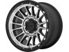 KMC KM542 IMPACT Satin Black Machined Wheel 17" x 8" | Ford Ranger 2019-2023
