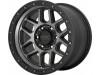 KMC KM544 MESA Satin Black With Gray Tint Wheel 20" x 9" | Chevrolet Tahoe 2021-2023