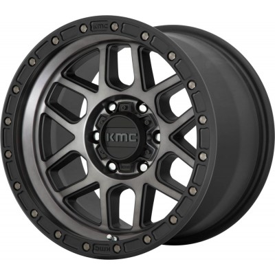 KMC KM544 MESA Satin Black With Gray Tint Wheel (17