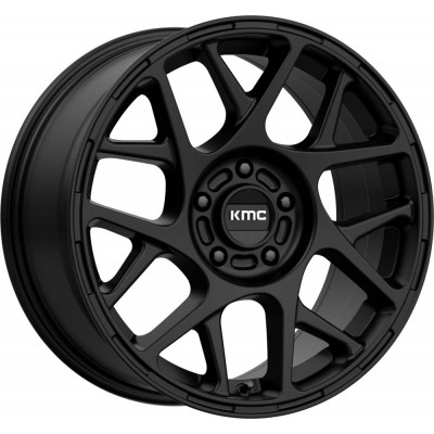 KMC KM708 BULLY Satin Black Wheel (15