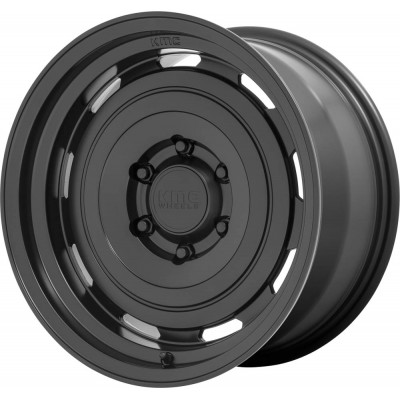 KMC KM720 ROSWELL Satin Black Wheel 17" x 8.5" | Ford F-150 2021-2023