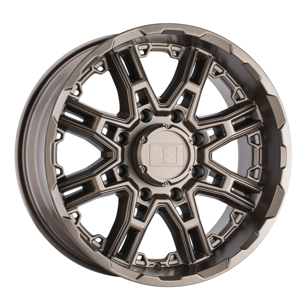 Level 8 SLINGSHOT MATTE BRONZE Wheel 17" x 8.5" | Ford F-150 2021-2023