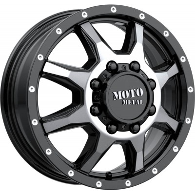Moto Metal MO995 Gloss Black Machined Front Wheel (17