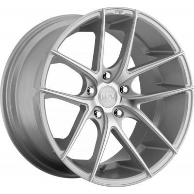 Niche 1PC M131 TARGA GLOSS SILVER MACHINED Wheel 20" x 8.5" | Chevrolet Camaro 2016-2023