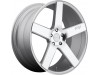 Niche 1PC M135 MILAN GLOSS SILVER MACHINED Wheel 18" x 8" | Ford Mustang 2015-2023