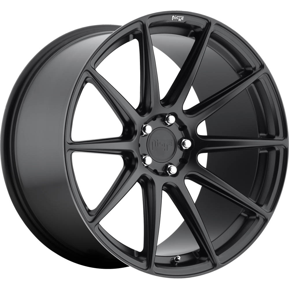Niche 1PC M147 ESSEN MATTE BLACK Wheel 18" x 8" | Ford Mustang 2015-2023