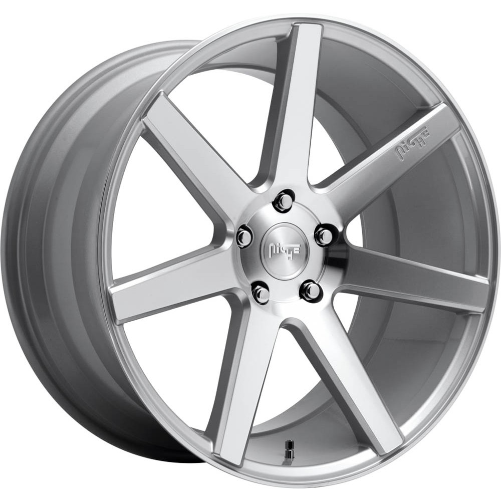 Niche 1PC M179 VERONA GLOSS SILVER MACHINED Wheel 20" x 10" | Chevrolet Camaro 2016-2023