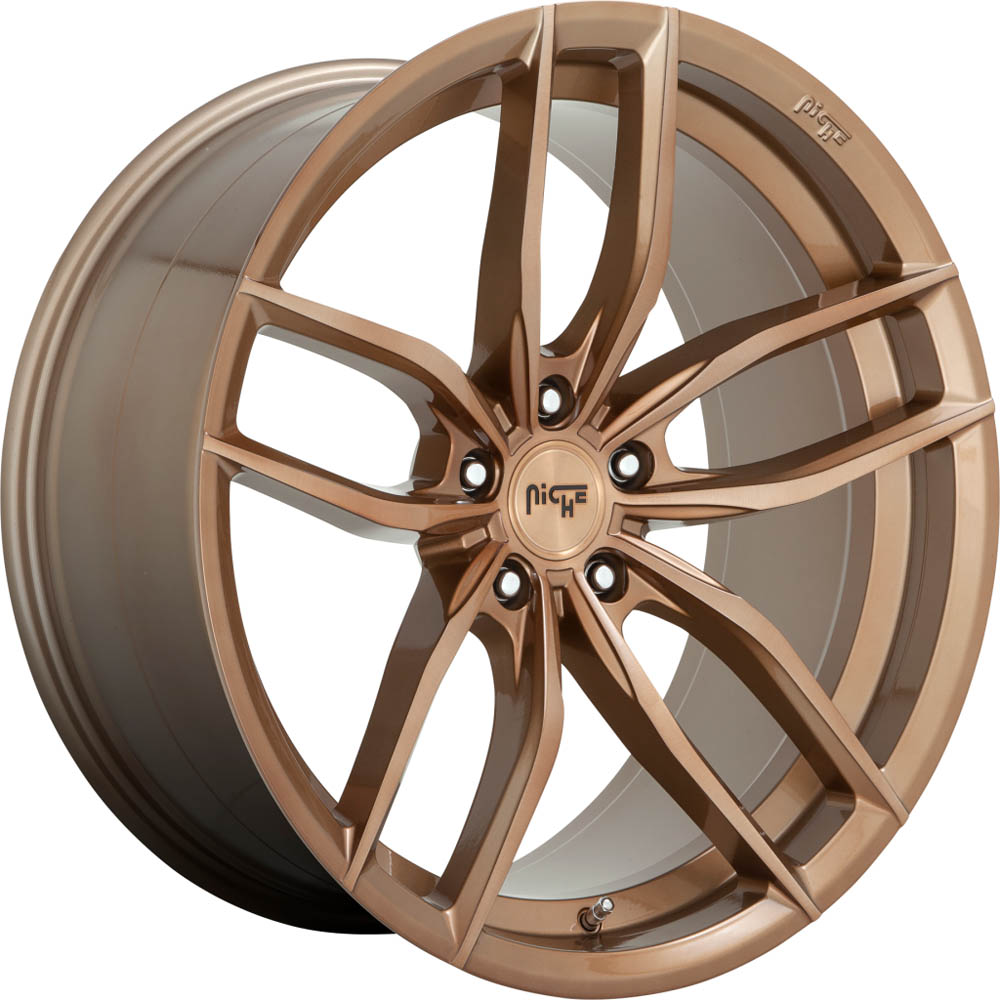 Niche 1PC M202 VOSSO Glossy Bronze Brushed Wheel (19
