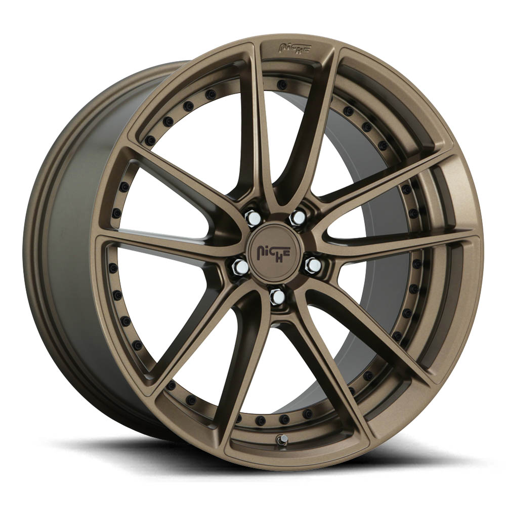 Niche M222 DFS MATTE BRONZE Wheel 18" x 8" | Ford Mustang 2015-2023