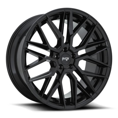 Niche M224 GAMMA GLOSS BLACK Wheel 18" x 8" | Ford Mustang 2015-2023