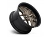 Niche M227 VICE MATTE BRONZE BLACK BEAD RING Wheel (20" x 10.5", +20 Offset, 5X115 Bolt Pattern, 71.8 mm Hub) vzn115247