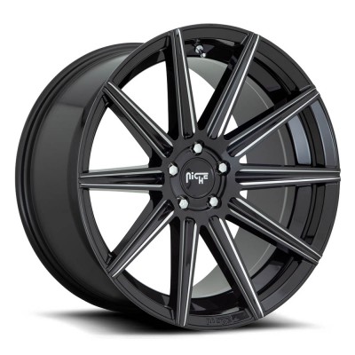 Niche M243 TIFOSI GLOSS BLACK MILLED Wheel 20" x 9" | Chevrolet Camaro 2016-2023