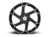 Niche M255 FLASH Gloss Black Brushed Wheel 20" x 9" | Chevrolet Camaro 2016-2023